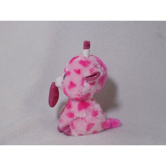 TY Beanie Boos - SWEETUMS the Giraffe (Regular Size - 6 Inch) (Pink) Plush - Picture 2 of 3
